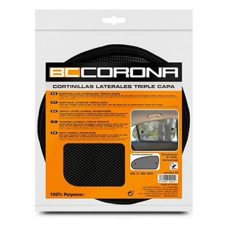 Car Shade Curtain BC Corona INT40116 (65 x 38...