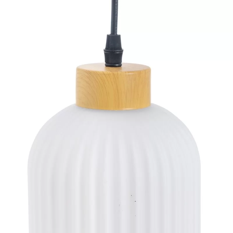 Ceiling Light Crystal Natural Metal White 14 x...