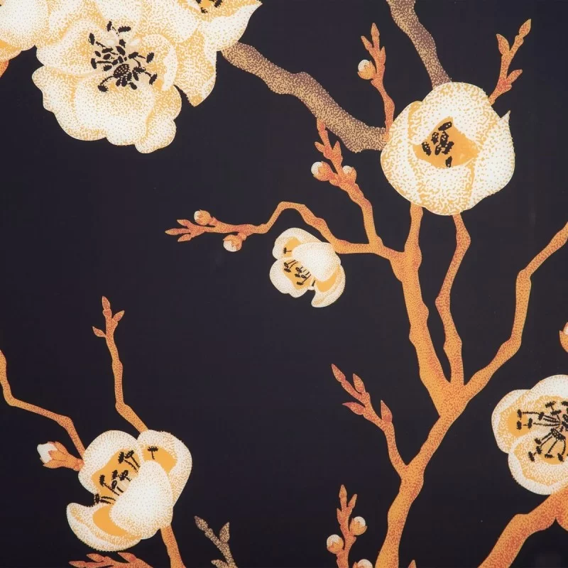 Canvas 80 x 2,5 x 80 cm Flowers