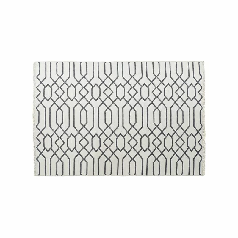 Carpet DKD Home Decor White Grey Polyester...