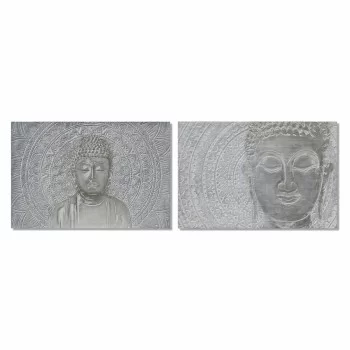 Painting DKD Home Decor 120 x 2,8 x 80 cm Buddha Oriental...