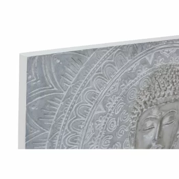 Painting DKD Home Decor 120 x 2,8 x 80 cm Buddha Oriental... 2