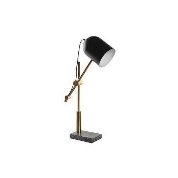 Desk lamp DKD Home Decor Black Grey Golden Metal 60 W 220...