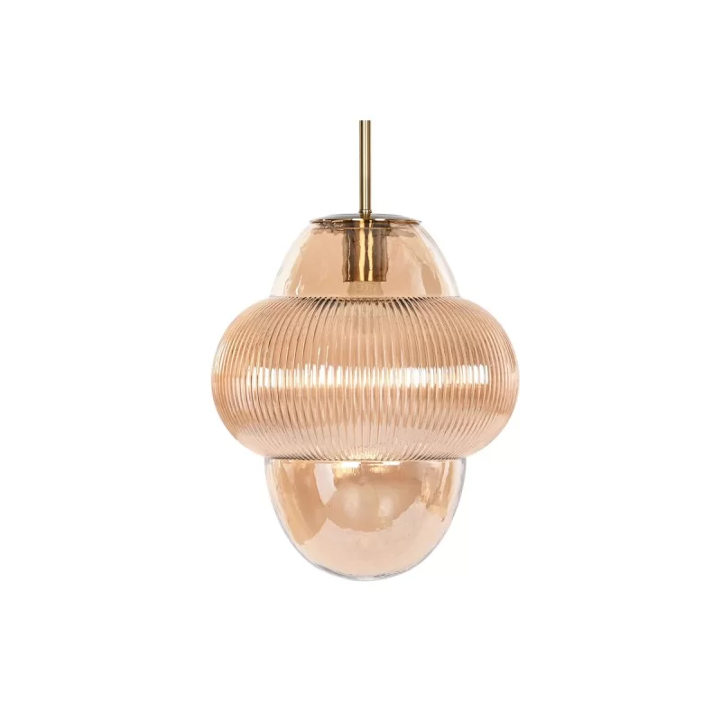Ceiling Light Home ESPRIT Amber Crystal 50 W 30...