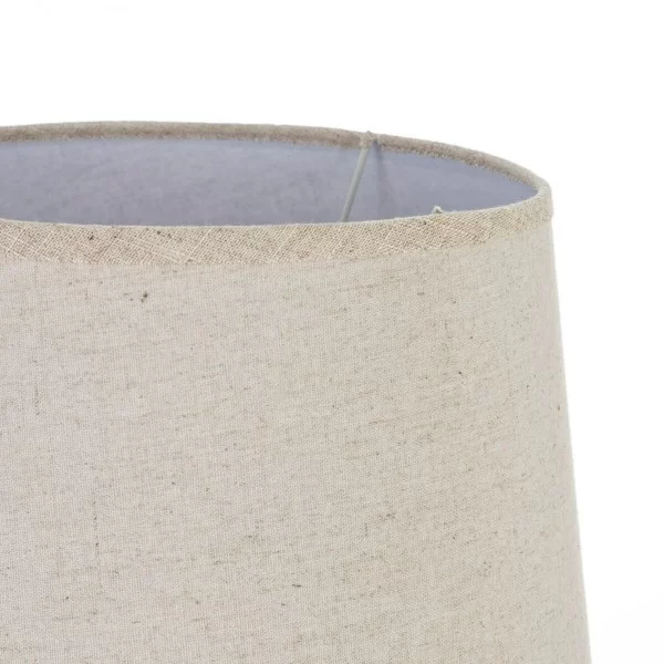 Desk lamp White Linen Wood 60 W 220 V 240 V 220-240 V 30 x 30 x 69 cm