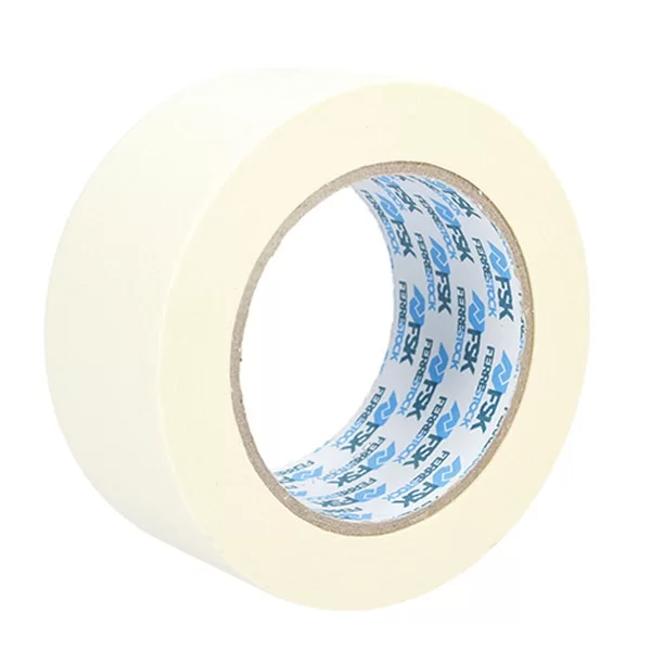Adhesive Tape Ferrestock Beige White 50 mm x 50 m