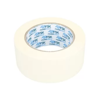 Adhesive Tape Ferrestock Beige White 50 mm x 50 m 2