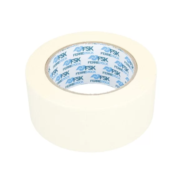 Adhesive Tape Ferrestock Beige White 50 mm x 50 m