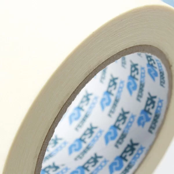 Adhesive Tape Ferrestock Beige White 50 mm x 50 m