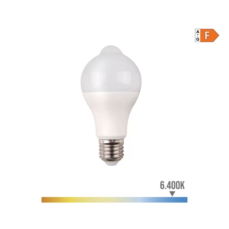 LED lamp EDM F 12 W E27 1055 lm 6 x 11 cm (6400 K)