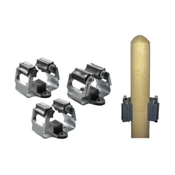 Broom Holder Grey (5,5 x 5 x 4,5 cm) 2