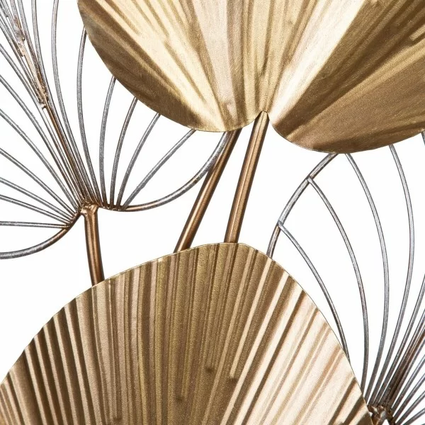 Wall Decoration 43 x 5 x 92 cm Golden Metal