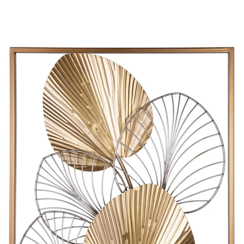 Wall Decoration 43 x 5 x 92 cm Golden Metal