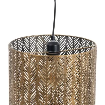 Ceiling Light 29,5 x 29,5 x 30 cm Golden Metal 2