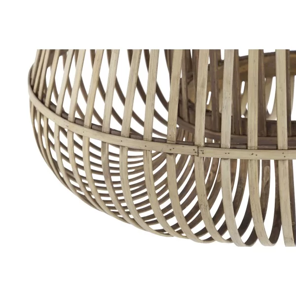 Ceiling Light DKD Home Decor 44 x 44 x 75 cm Brown Rattan