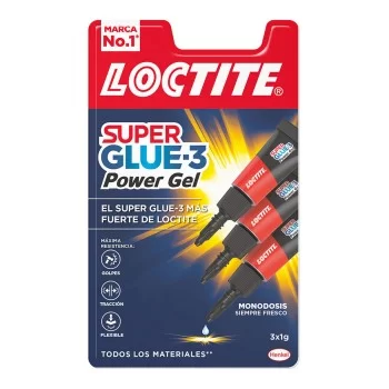Instant Adhesive Loctite Super Glue-3 Power Gel Mini Trio...