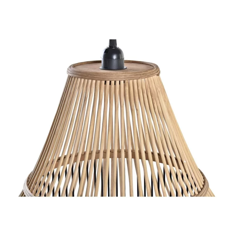 Ceiling Light DKD Home Decor Brown Black Bamboo...