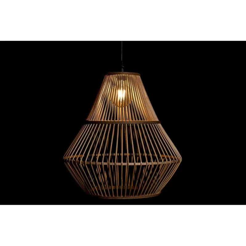 Ceiling Light DKD Home Decor Brown Black Bamboo...