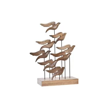 Decoration DKD Home Decor Aluminium Acacia Birds (27 x...
