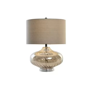 Desk lamp DKD Home Decor Beige Transparent Champagne...
