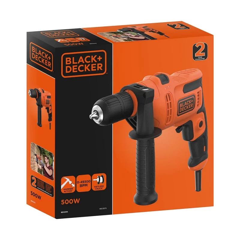 Drill and accessories set Black & Decker...