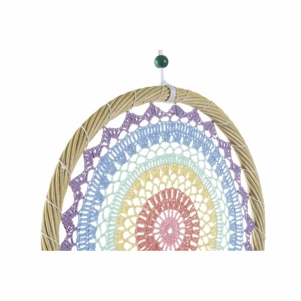 Dream Catcher DKD Home Decor 33 x 2 x 110 cm Black Turquoise Boho (2 Units)