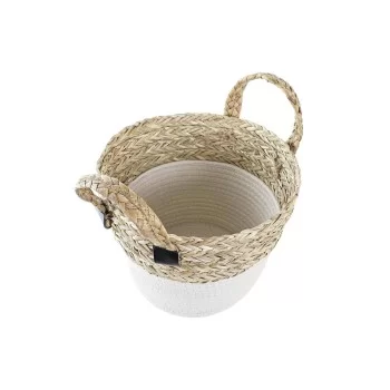 Basket DKD Home Decor Metal 30 x 40 cm 25 x 25 x 30 cm (2... 2