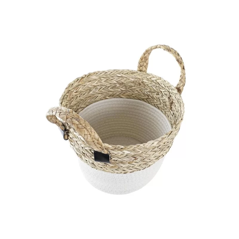 Basket DKD Home Decor Metal 30 x 40 cm 25 x 25...