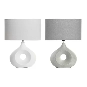Desk lamp DKD Home Decor 44 x 21 x 57 cm Grey White...
