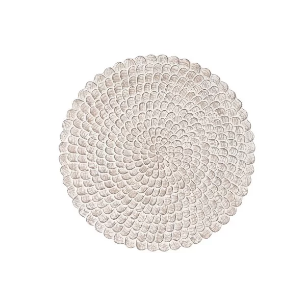 Wall Decoration DKD Home Decor Aged finish Natural 120 x 3 x 120 cm White Indian Man