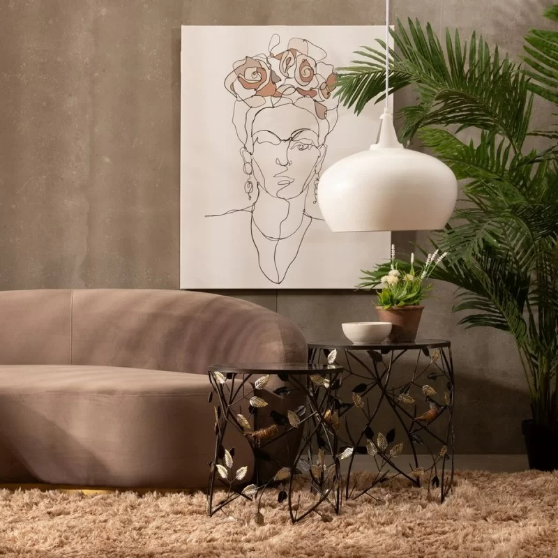 Ceiling Light 38 x 38 x 22 cm Aluminium White