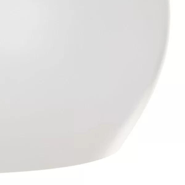 Ceiling Light 38 x 38 x 22 cm Aluminium White