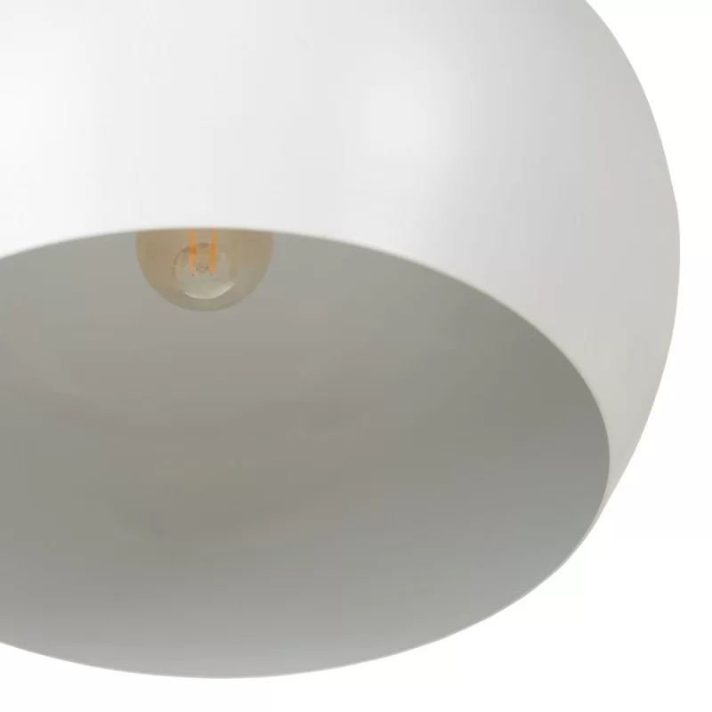Ceiling Light 38 x 38 x 22 cm Aluminium White
