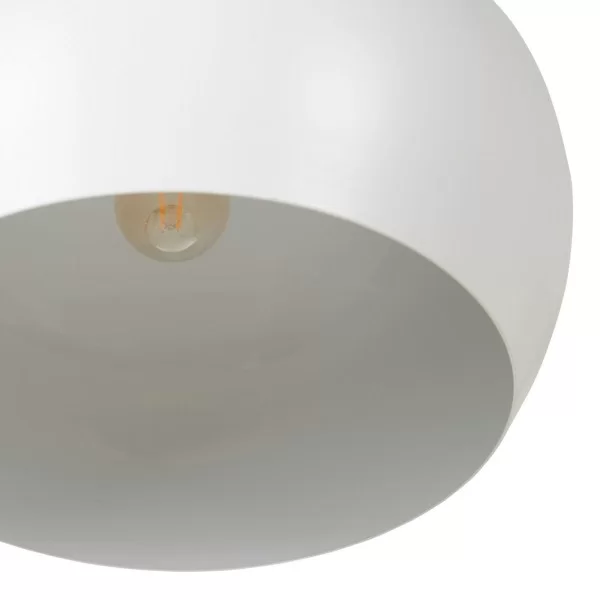 Ceiling Light 38 x 38 x 22 cm Aluminium White