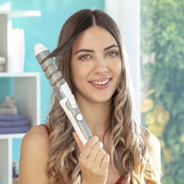 Ceramic Spiral Curling Iron Spihair InnovaGoods (Refurbished A)