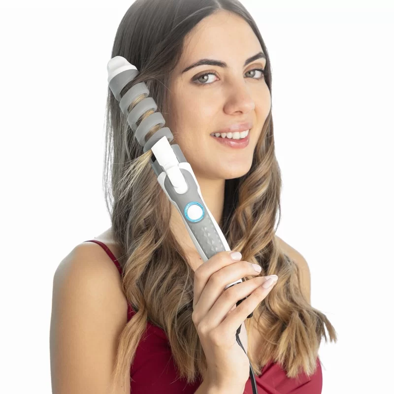 Ceramic Spiral Curling Iron Spihair InnovaGoods...