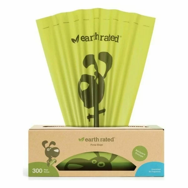 Pet Bag Dispenser Earth Rated UNSCENTBIO300 (300 uds)