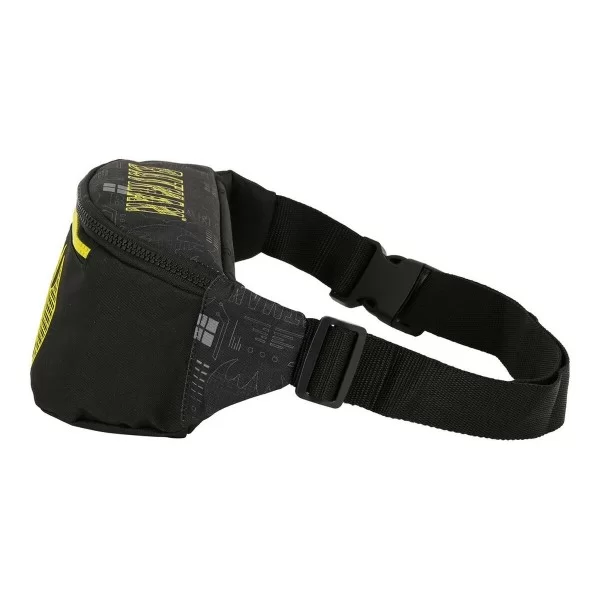 Belt Pouch Batman Comix Black Yellow (23 x 12 x 9 cm)