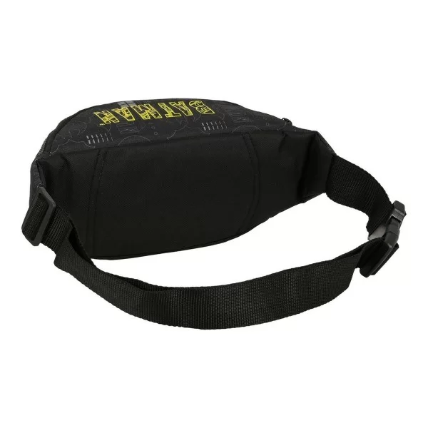 Belt Pouch Batman Comix Black Yellow (23 x 12 x 9 cm)