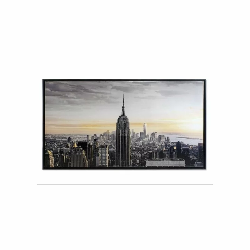 Painting DKD Home Decor New York (144 x 3,5 x...