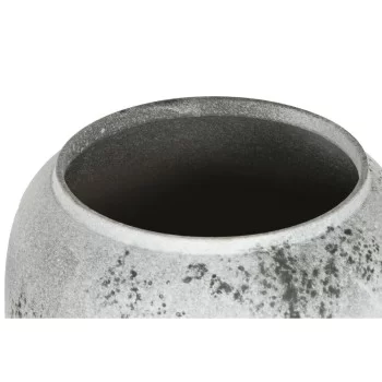 Vase Home ESPRIT White Black Ceramic 36 x 36 x 70 cm 2