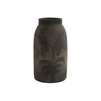 Vase Home ESPRIT Brown Terracotta Oriental 19,5 x 19,5 x...