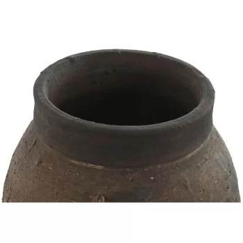 Vase Home ESPRIT Brown Terracotta Oriental 19,5 x 19,5 x... 2