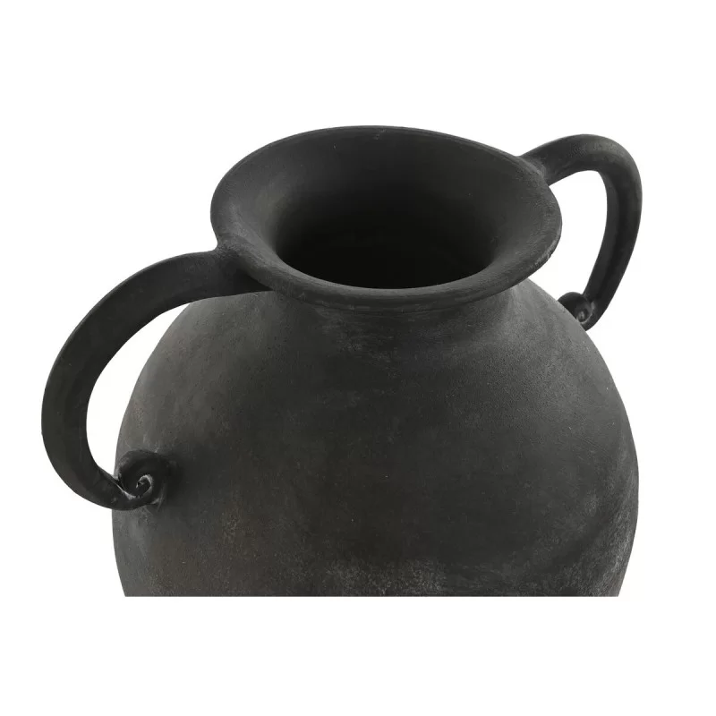Vase Home ESPRIT Grey Dark grey Terracotta...