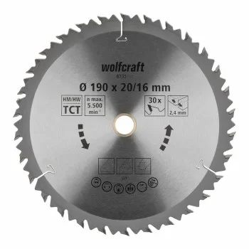 Cutting disc Wolfcraft 6735000