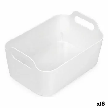 Multi-purpose basket Confortime White 24 x 16,7 x 11,2 cm...