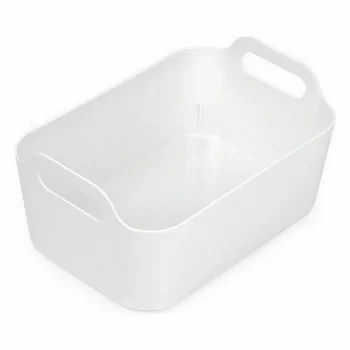 Multi-purpose basket Confortime White 24 x 16,7 x 11,2 cm... 2