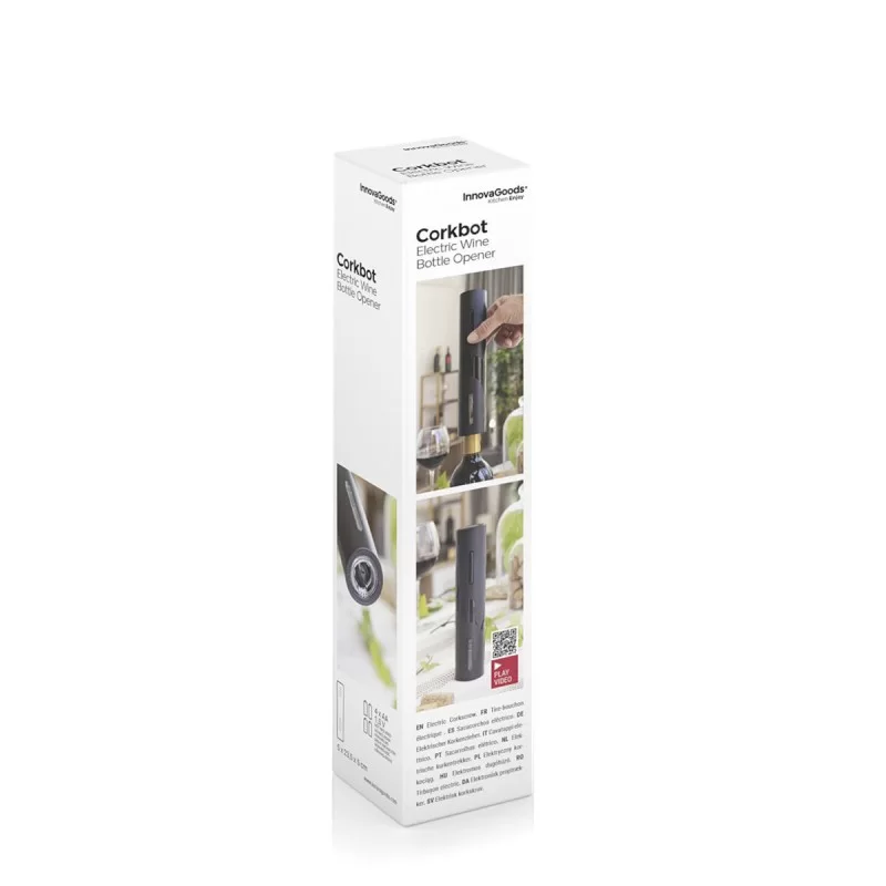 Electric Corkscrew for Wine Bottles Corkbot...