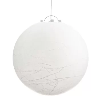Ceiling Light White Acrylic Metal 220-240 V 80 x 80 x 80 cm