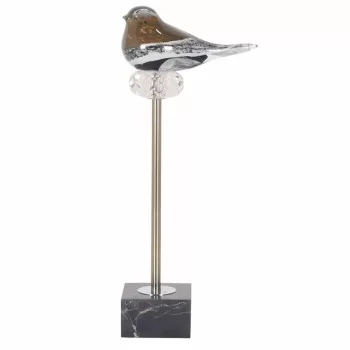 Decorative Figure DKD Home Decor Crystal Marble Bird (18...